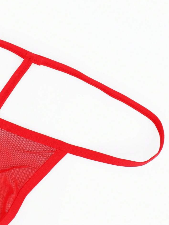 Men's Mesh Sexy Comfortable U-Pouch Underwear